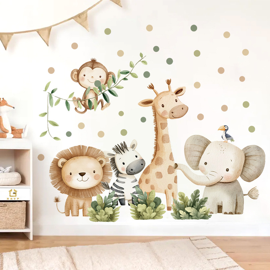 Baby Nursery Needs - Boho Forest Animals Wall Stickers for
