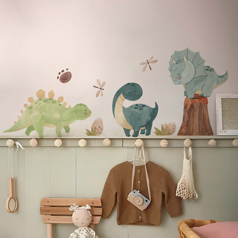 Baby Nursery Needs - Dinosaur Wall Decals, Dino Alphabet Wall