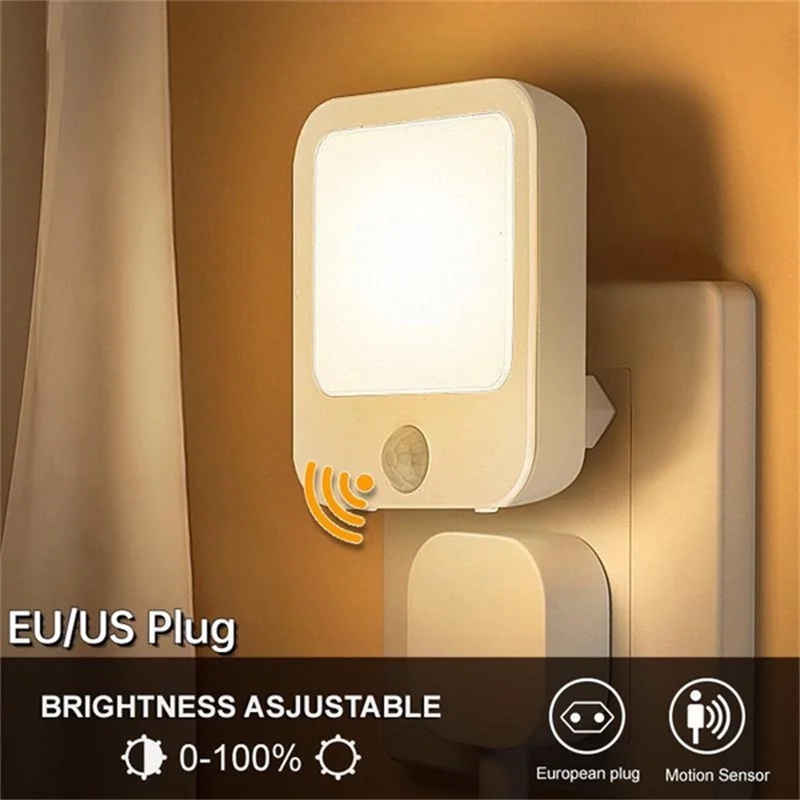 Baby Nursery Lamp - Motion Sensor LED Night Lights EU
