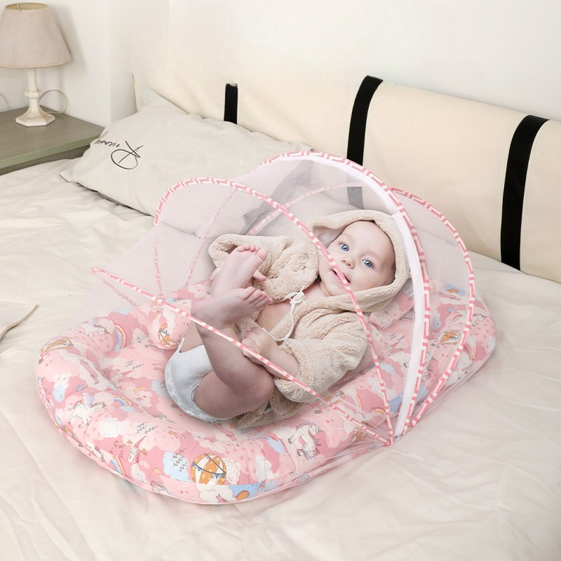 Convertible Crib Set - 5pcs 85x55x10cm Portable Neonatal Bionic Sleeping