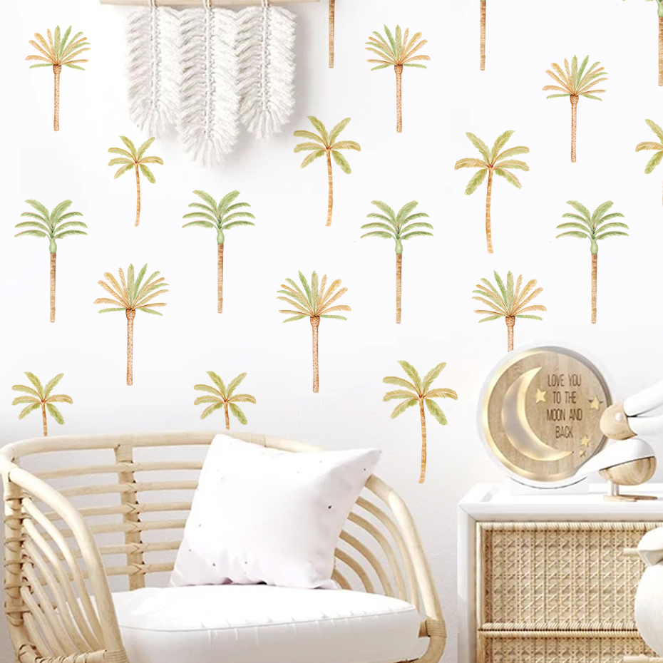 Boho Coconut Palm Tree Wall St - огляд і ціна Baby Nursery Needs