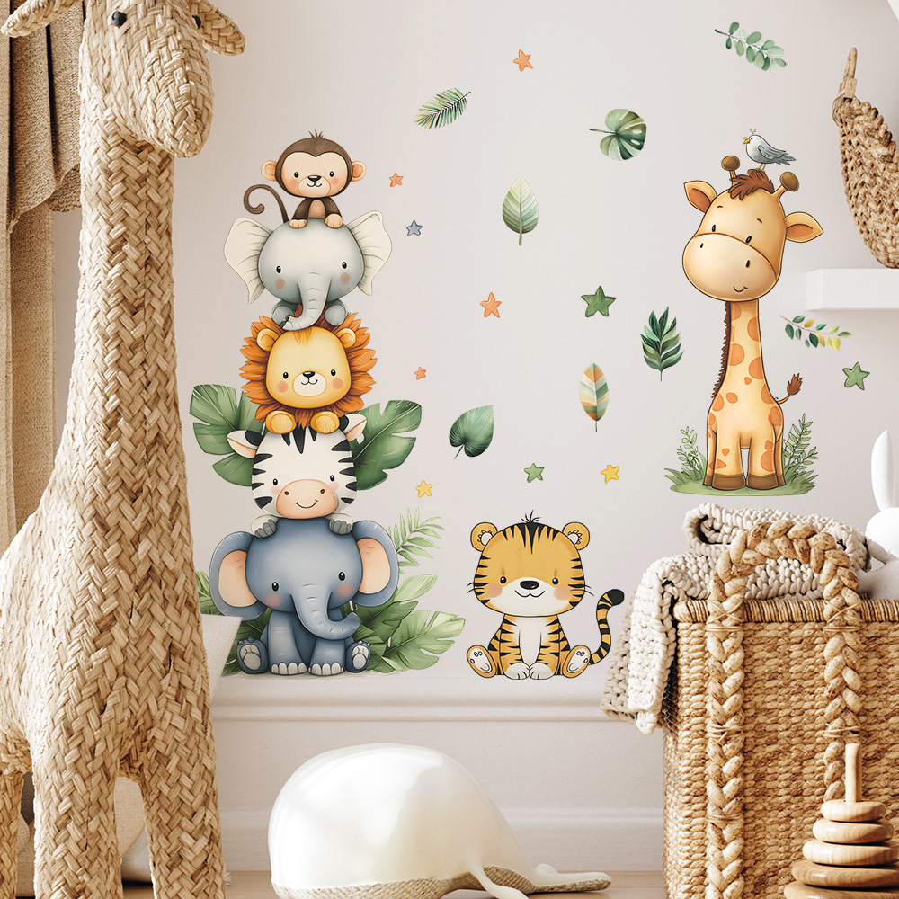 Boho Forest Animals Wall Stick - огляд і ціна Baby Nursery Needs