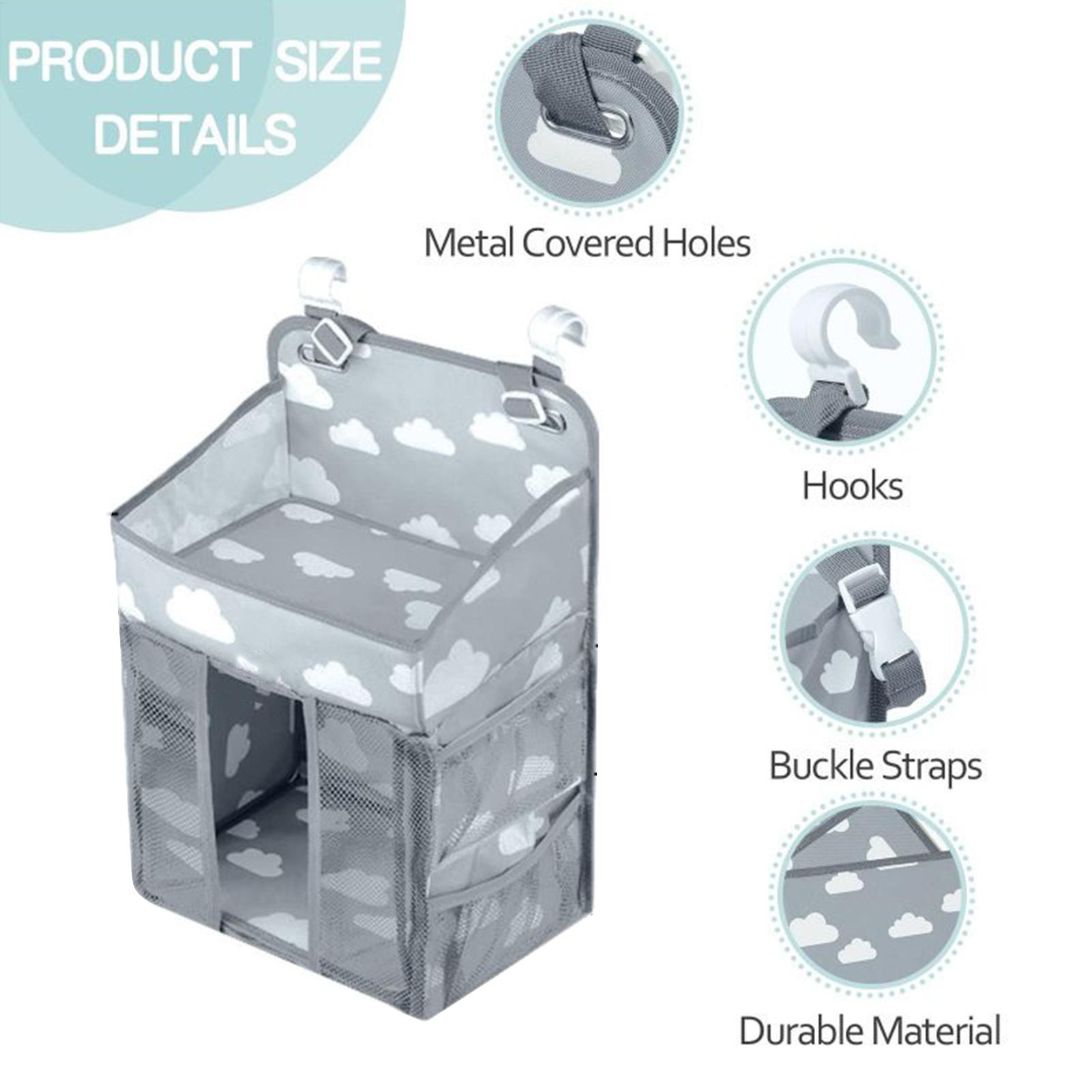 Crib Diaper Organizer Waterpro - огляд і ціна Baby Nursery Organizer