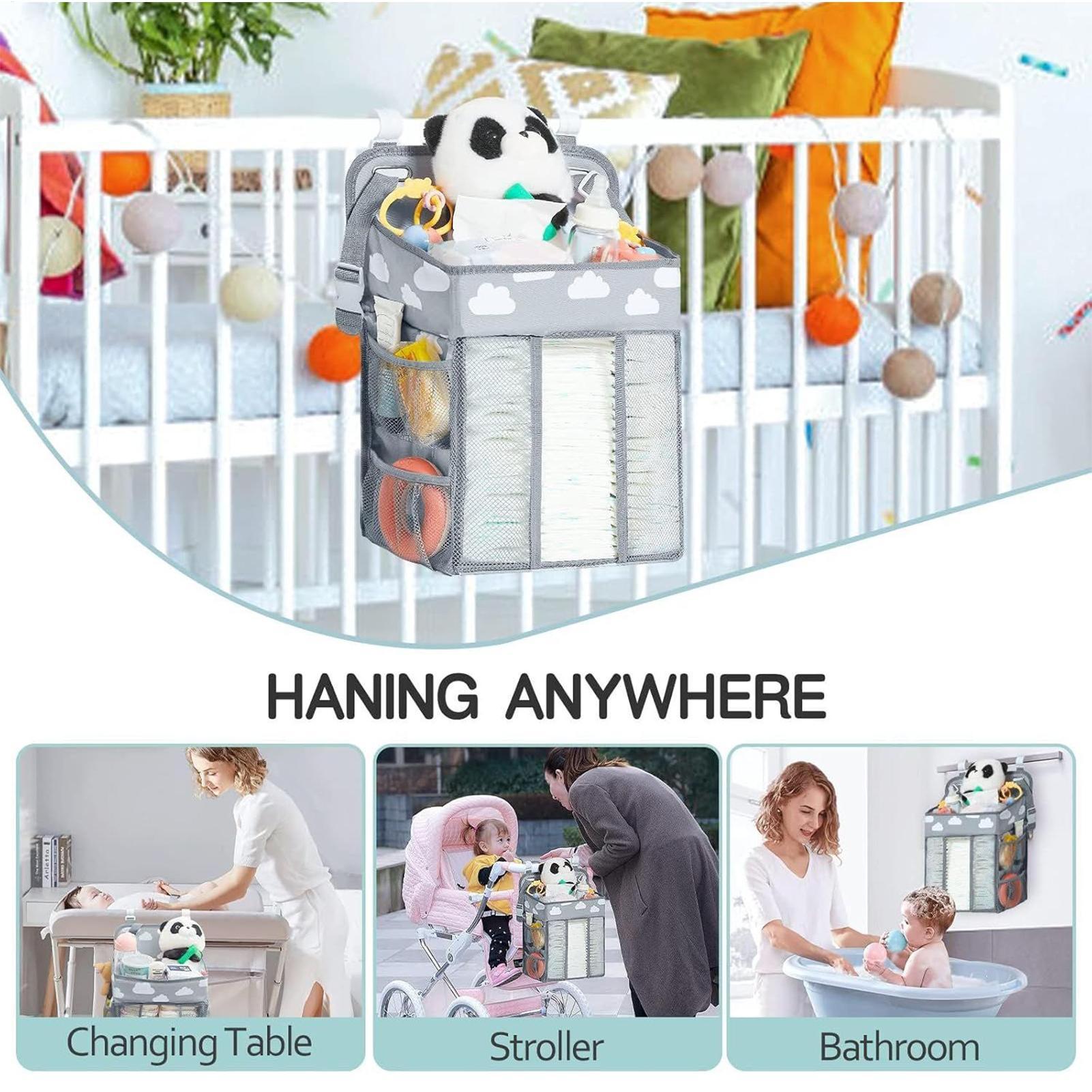Crib Diaper Organizer Waterpro - огляд і ціна Baby Nursery Organizer