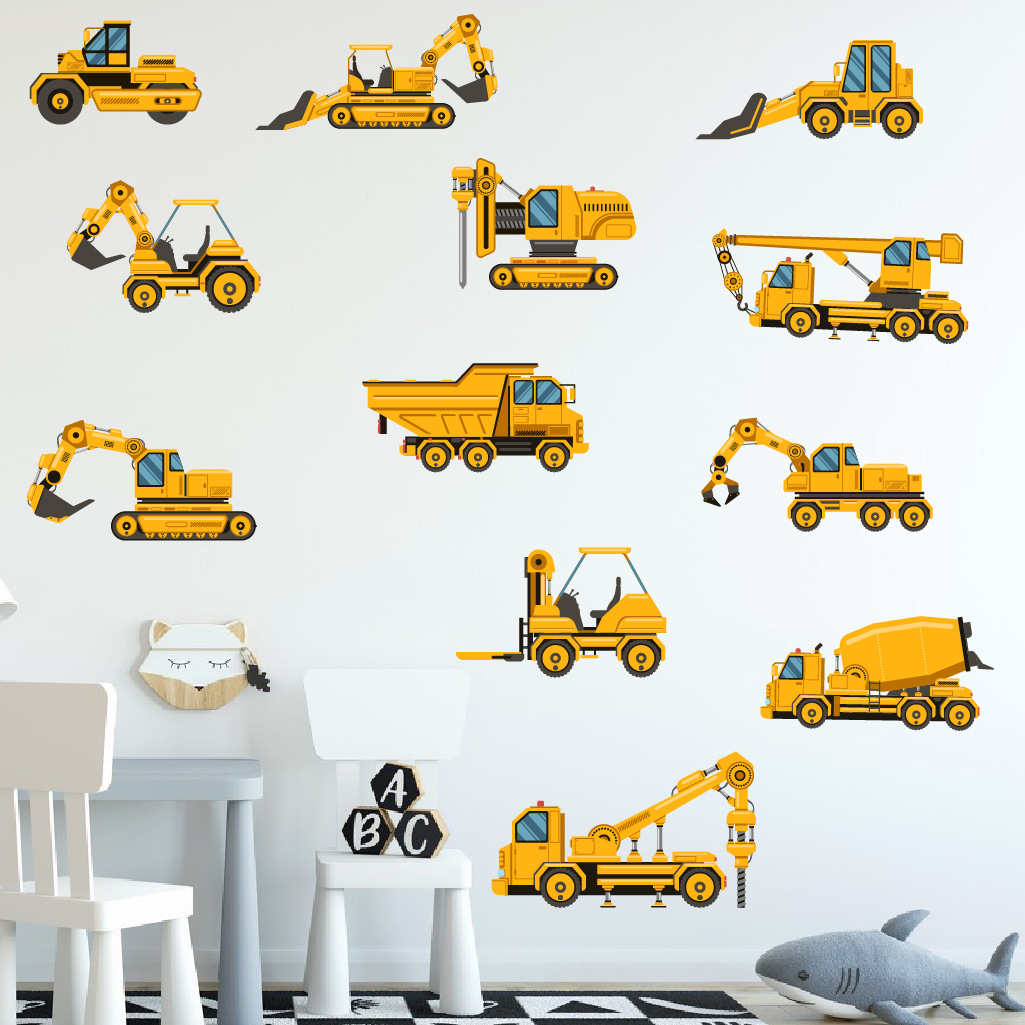 Cartoon Excavator Engineering  - огляд і ціна Baby Nursery Needs