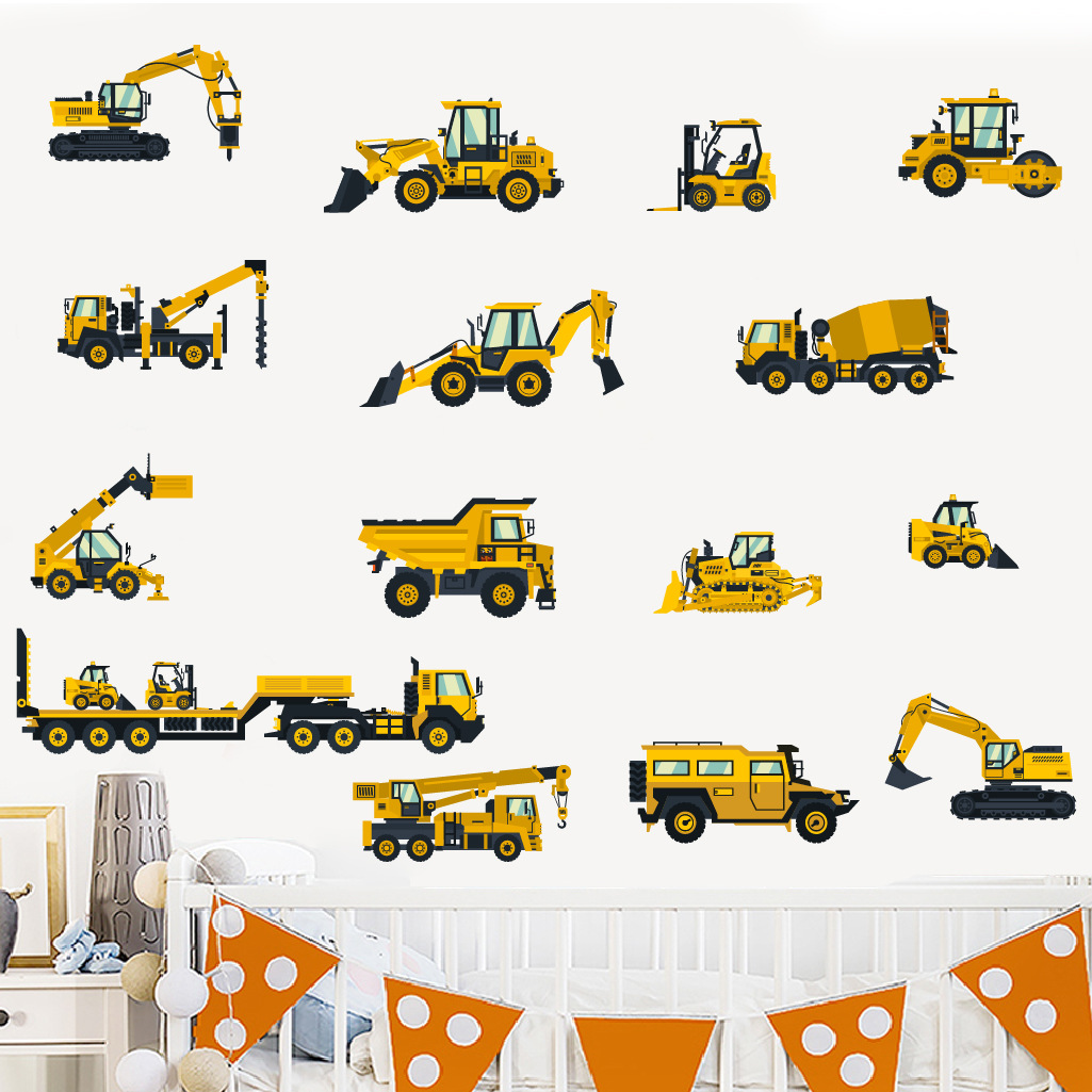 Cartoon Excavator Engineering  - огляд і ціна Baby Nursery Needs