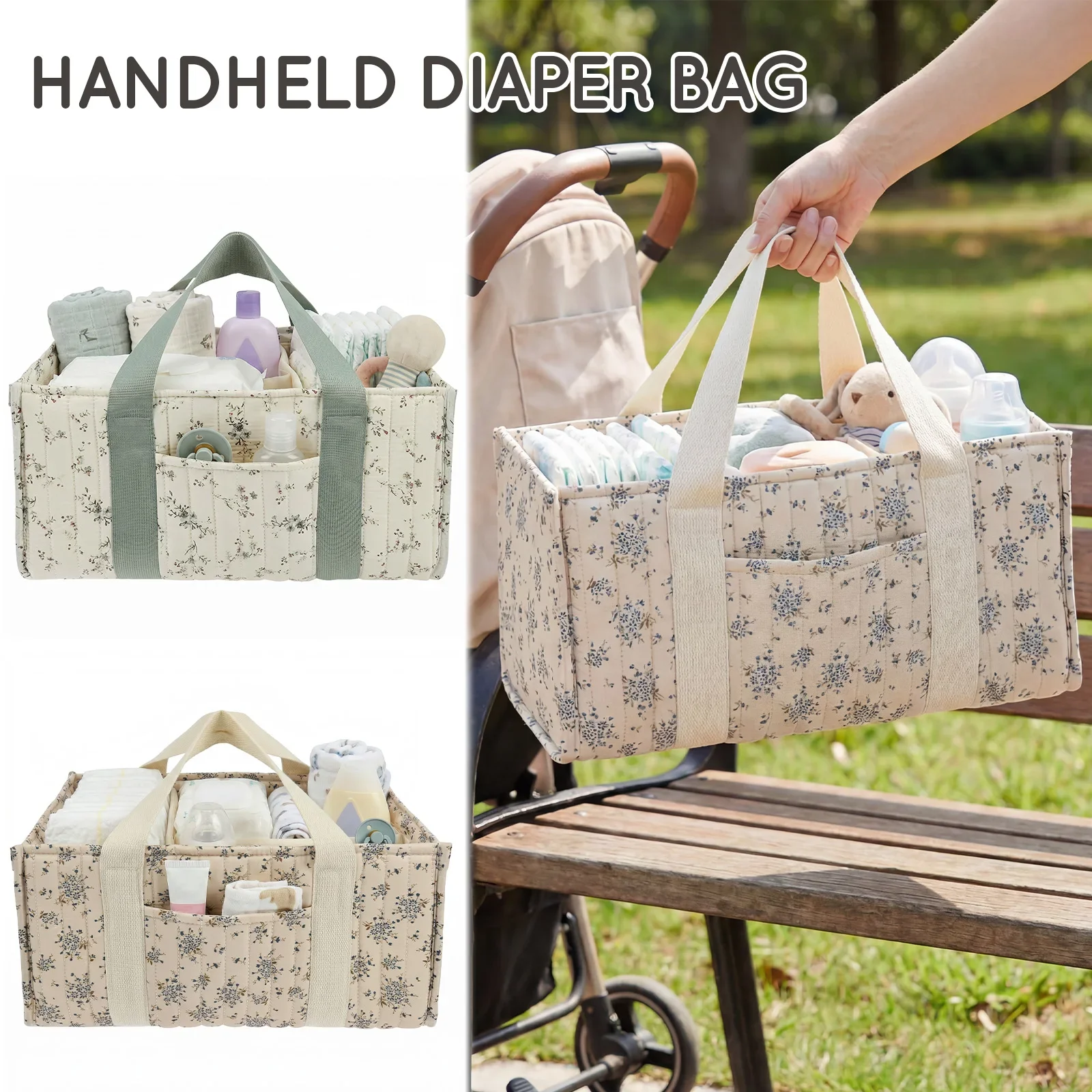 Foldable Diaper Caddy Organize - огляд і ціна Baby Nursery Organizer