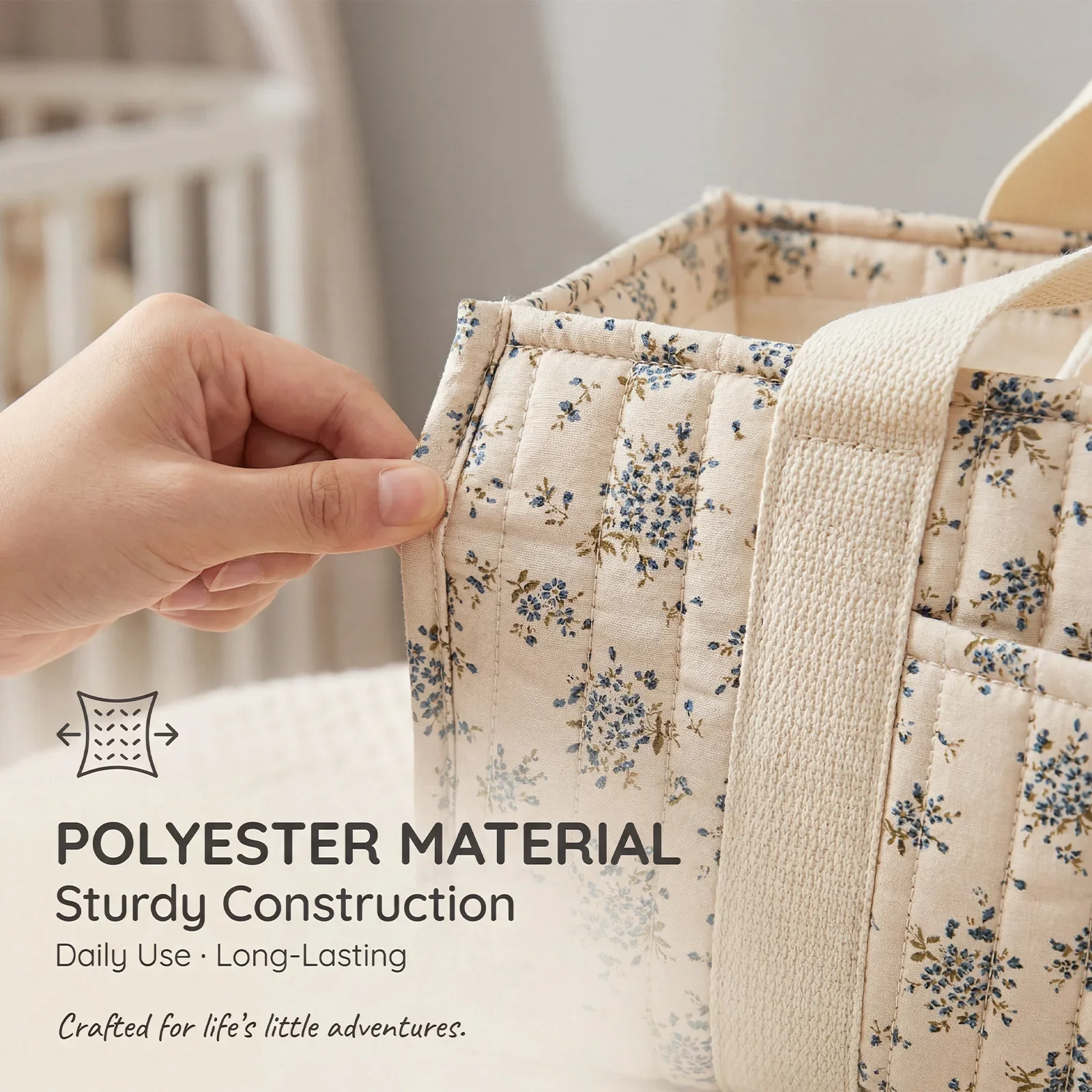 Foldable Diaper Caddy Organize - огляд і ціна Baby Nursery Organizer