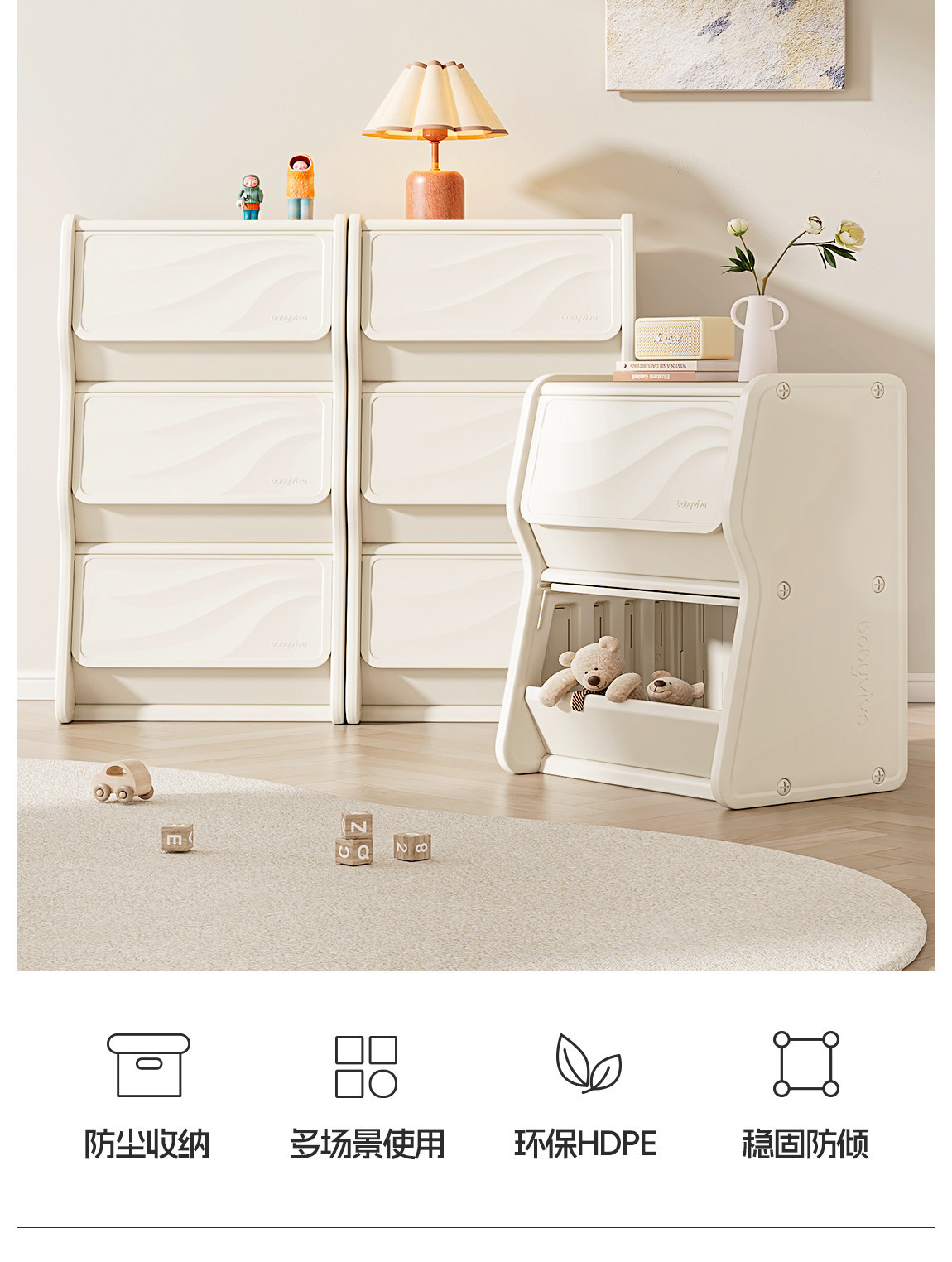 Babyviva Kids Dresser, 4-Drawe - огляд і ціна Baby Nursery Chest Of Drawers
