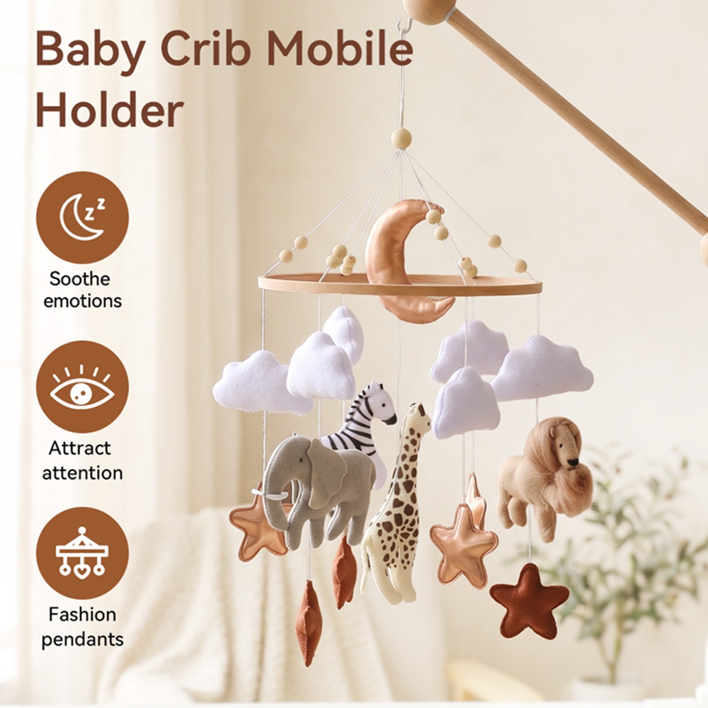 Wooden Bed Bell Baby Crib Mobi - огляд і ціна Baby Nursery Organizer