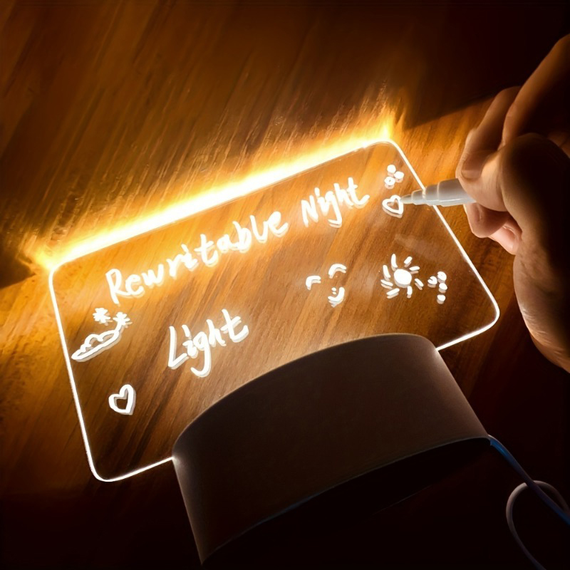 Acrylic Led Lights Writing Boa - огляд і ціна Baby Nursery Lamp