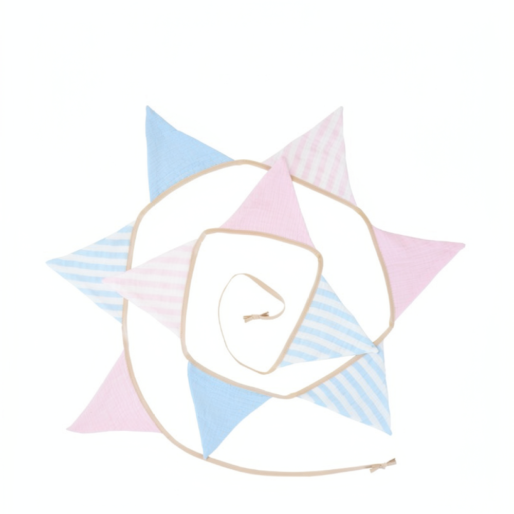 Cotton Crepe Bunting Flag For  - огляд і ціна Baby Nursery Bunting