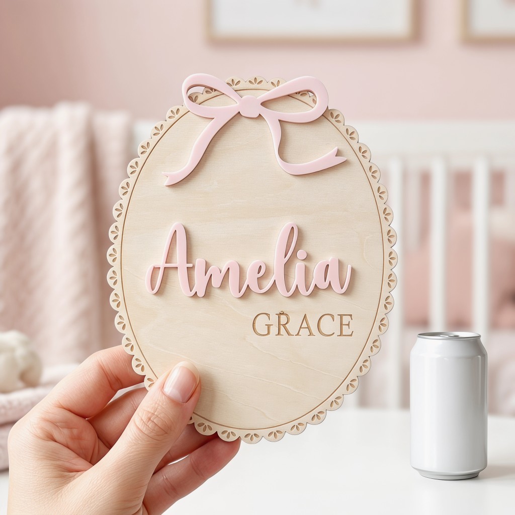 1Pc Custom Bow Lace Edge Baby  - огляд і ціна Baby Nursery Needs