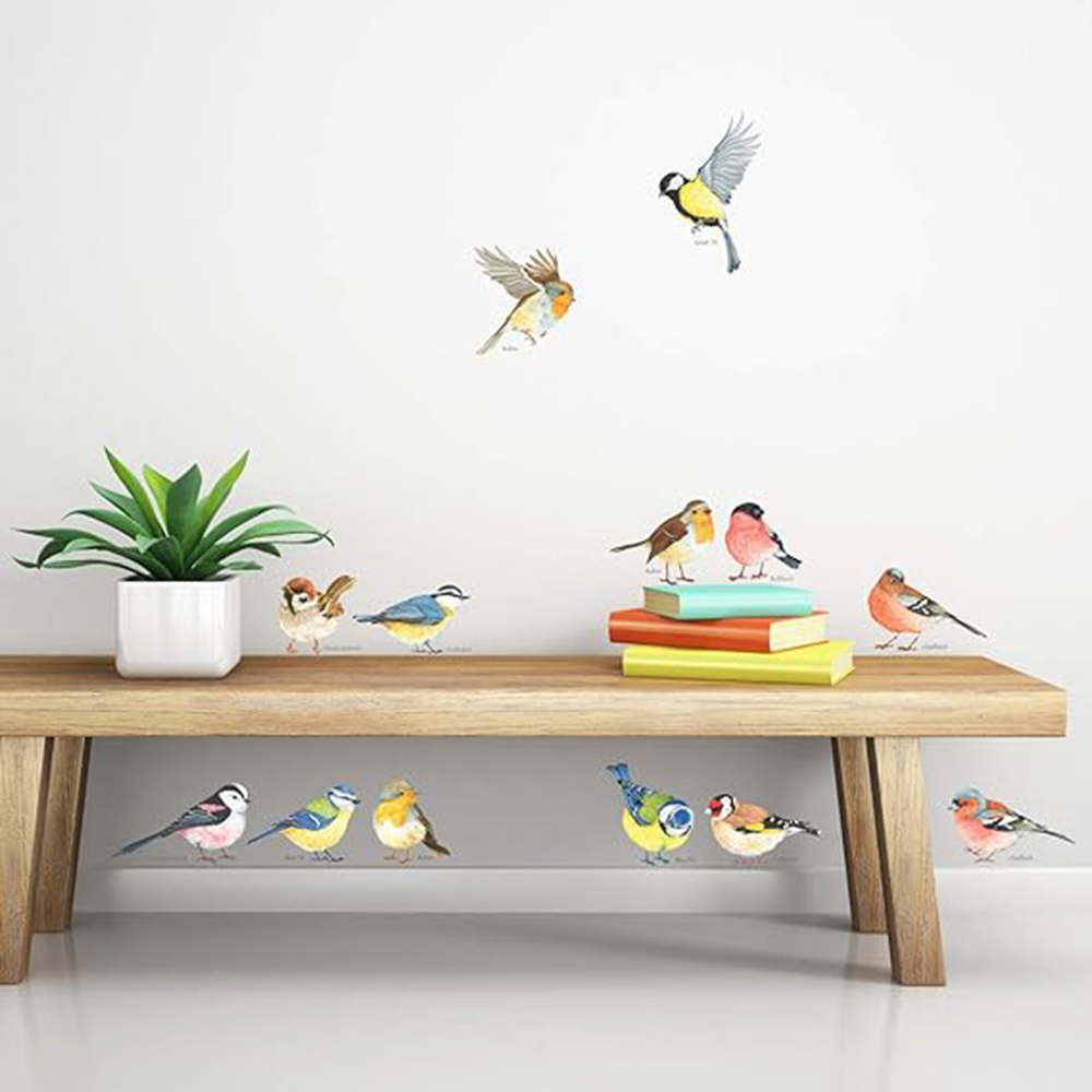 13pcs Little Birds Wall Sticke - огляд і ціна Baby Nursery Needs