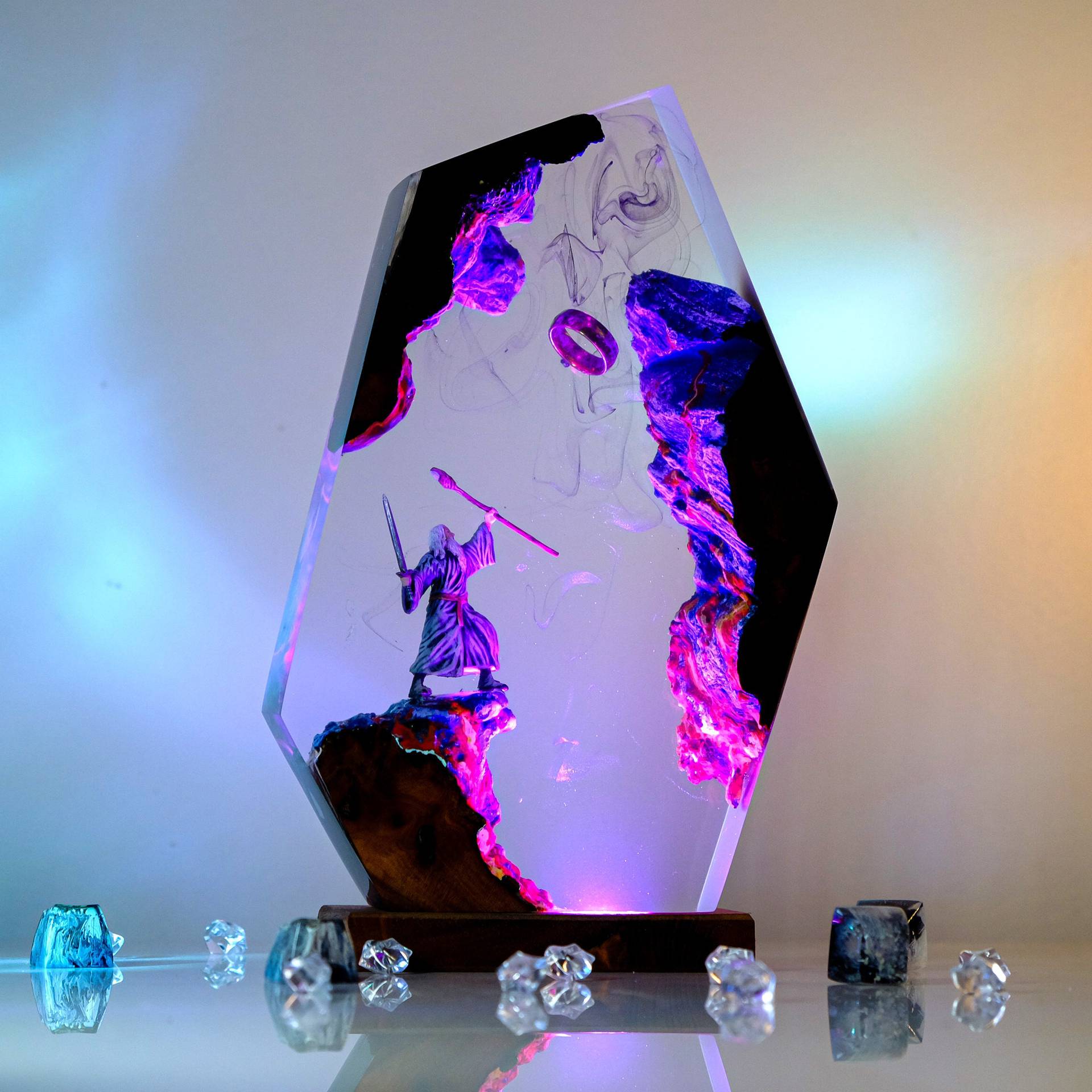 Movie Scence Figure Table Resi - огляд і ціна Baby Nursery Lamp