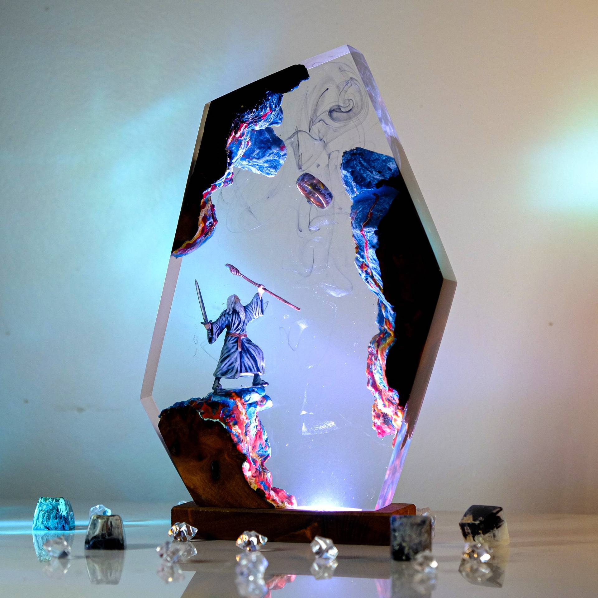 Movie Scence Figure Table Resi - огляд і ціна Baby Nursery Lamp