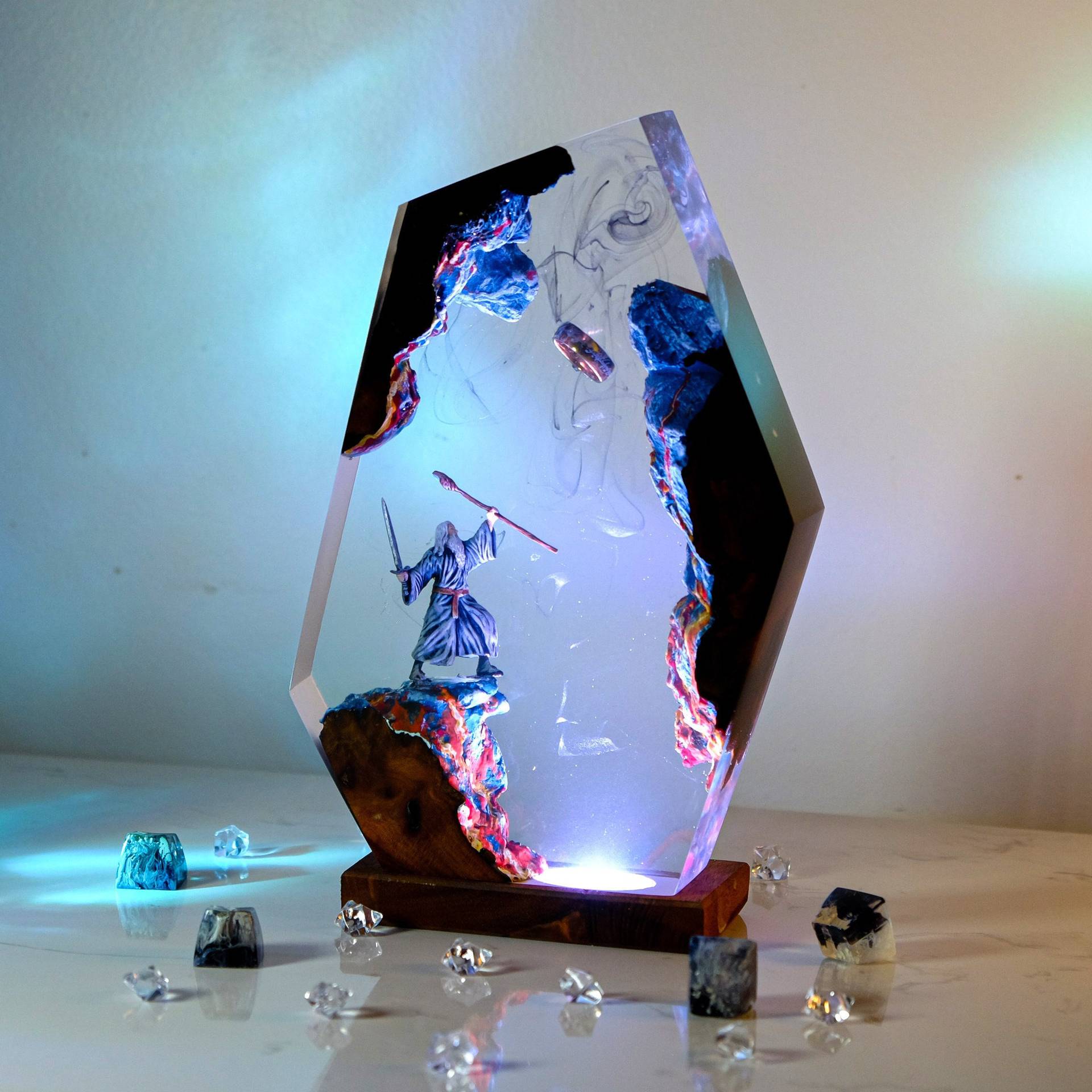 Movie Scence Figure Table Resi - огляд і ціна Baby Nursery Lamp