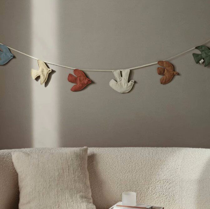 Nordic Ins Style Bird Hanging  - огляд і ціна Baby Nursery Bunting