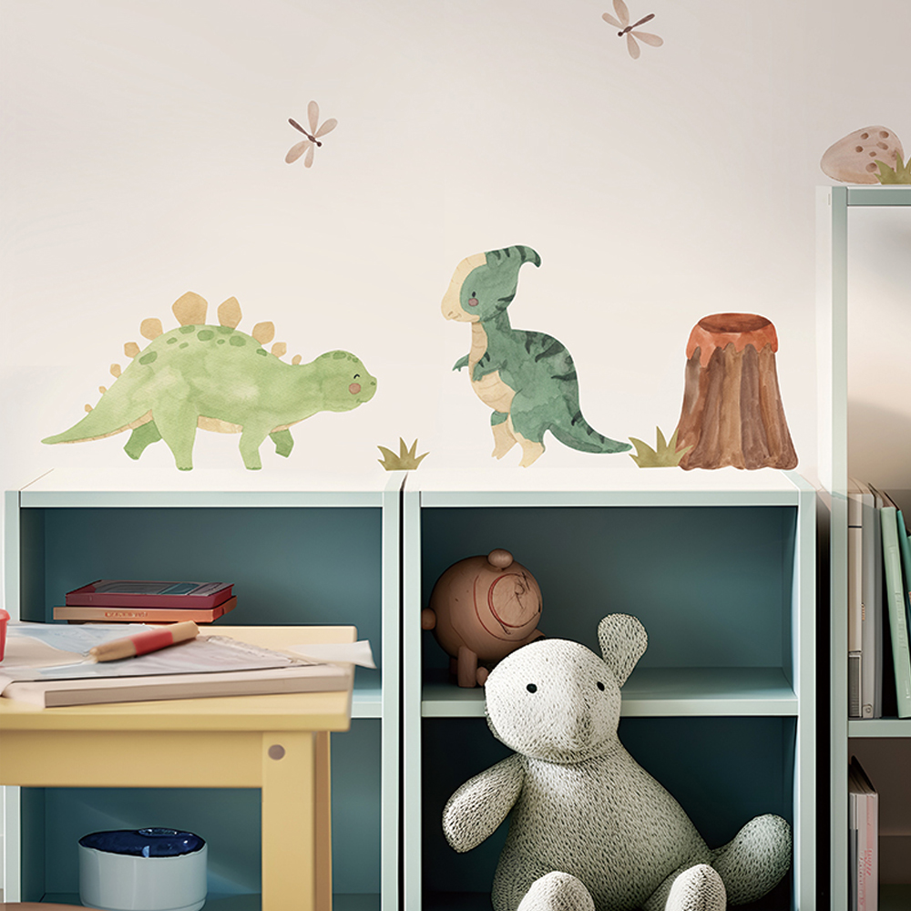 Dinosaur Wall Decals, Dino Alp - огляд і ціна Baby Nursery Needs