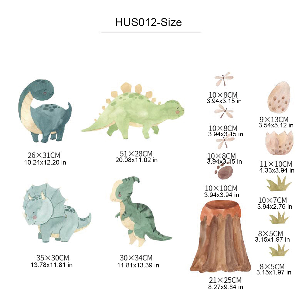 Dinosaur Wall Decals, Dino Alp - огляд і ціна Baby Nursery Needs