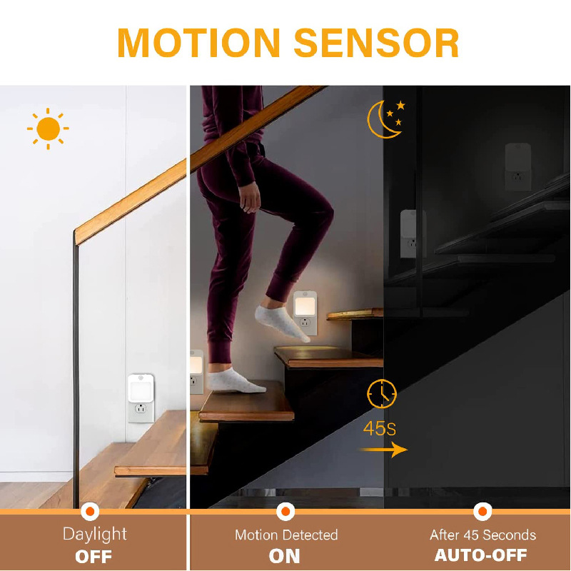 Motion Sensor LED Night Lights - огляд і ціна Baby Nursery Lamp