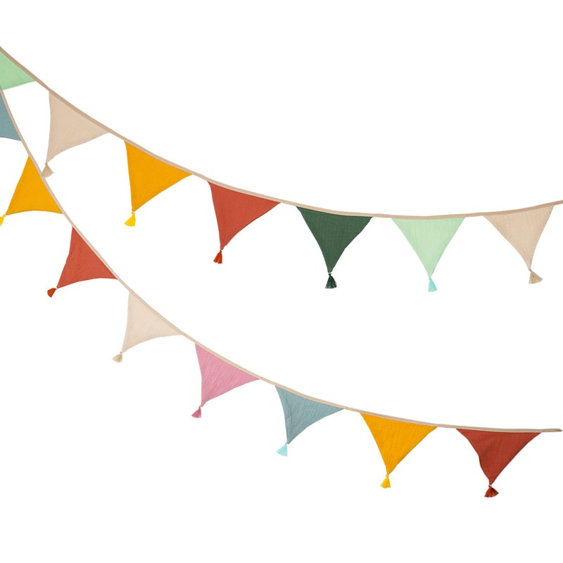 2.6M Nursery Fabric Bunting 10 - огляд і ціна Baby Nursery Bunting