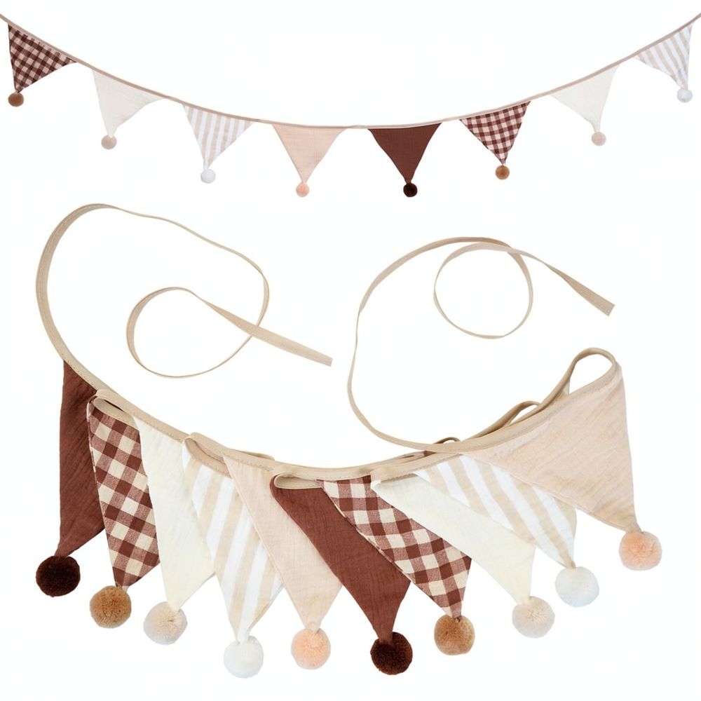 Bohemian Cotton Crepe Fabric F - огляд і ціна Baby Nursery Bunting
