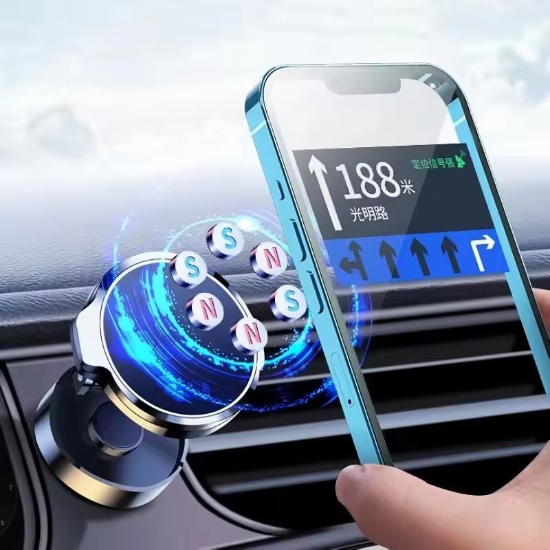 Round Folding Magnetic Car Hol - огляд і ціна Mobile Hanger Arm