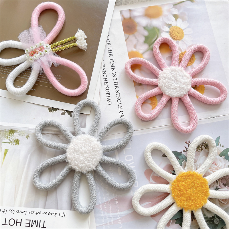 Cotton Rope Woven Daisy Flower - огляд і ціна Baby Nursery Needs